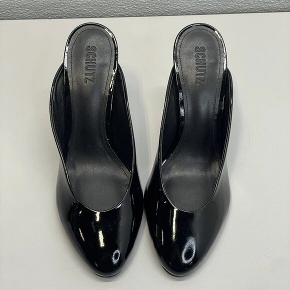 Schutz “Geraldine” Women’s Strapless Pumps – Black (Size 10B) - Picture 5 of 8